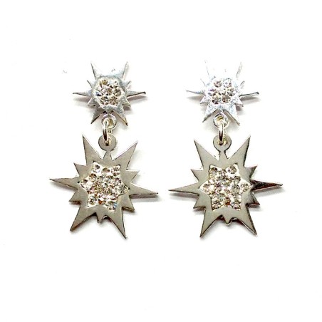 Pendientes FUGAZ Plata