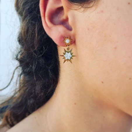 Pendientes FUGAZ Plata