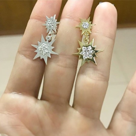 Pendientes FUGAZ Plata