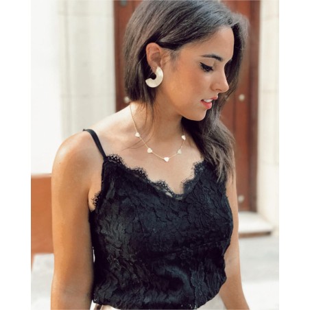 Colgante MULTICUORE Plata
