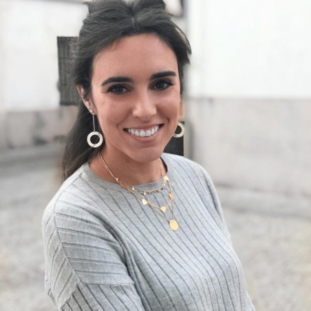 Colgante MULTICUORE Plata