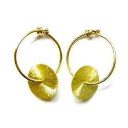 Pendientes PLATILLOS Oro