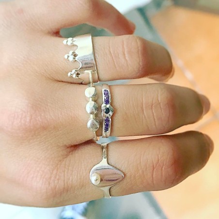 Anillo AZURITA Plata
