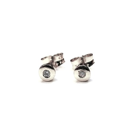 Pendientes MINI CHATON Plata