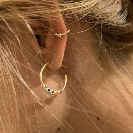 Pendientes HAWAI Plata