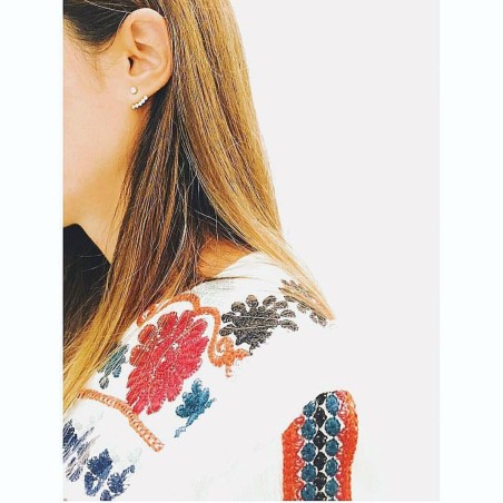 Pendientes PERLA PLATA