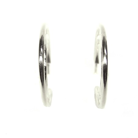 Pendientes LINE AROS Plata