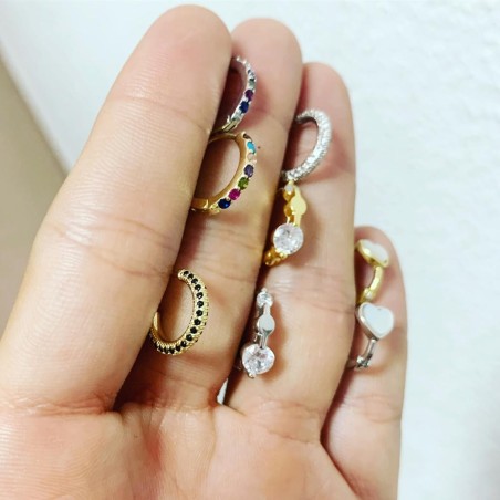 Pendientes LIMA Plata