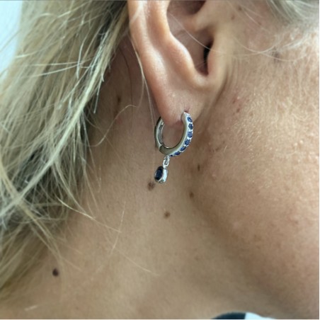 Pendientes VITAL Rubi Oro