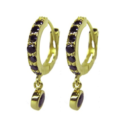 Pendientes VITAL ONIX Oro