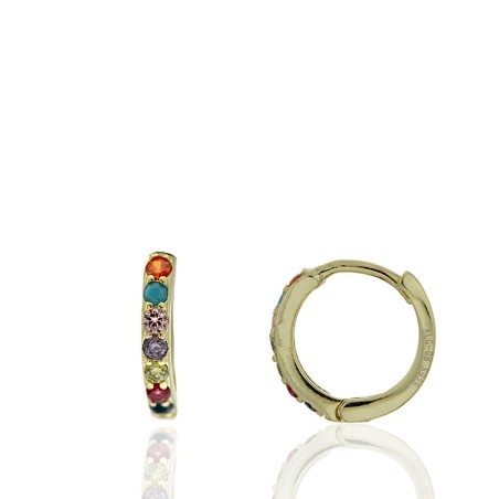 Pendientes LIMA Oro