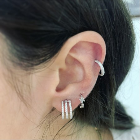 Pendientes AROS NARAY  Plata