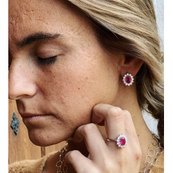 Anillo DIANA Rubí 2