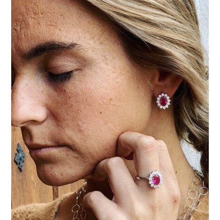 Anillo DIANA Rubí