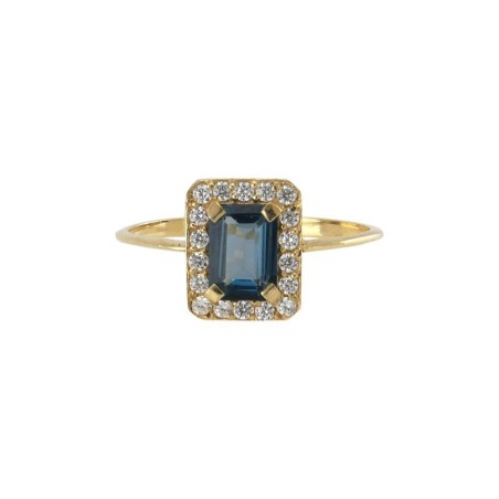 Anillo JULIETTA LONDON BLUE GOLD