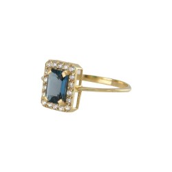 Anillo JULIETTA LONDON BLUE GOLD