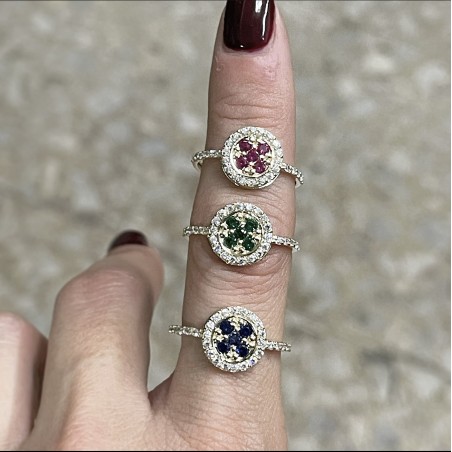 Anillo GRETA GOLD Rubí