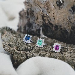 Anillo ELIZABETH Zafiro 2