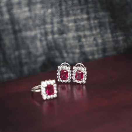 Pendientes ELIZABETH Rubí