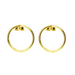 Pendientes CIRCLE Oro