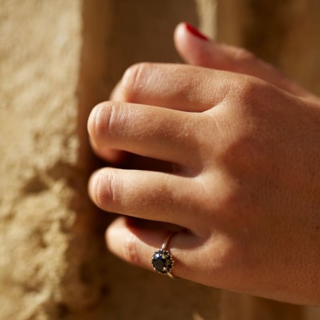 Anillo MINERVA  Negro Gold
