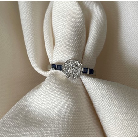 Anillo ESTEFANIA Negro Gold