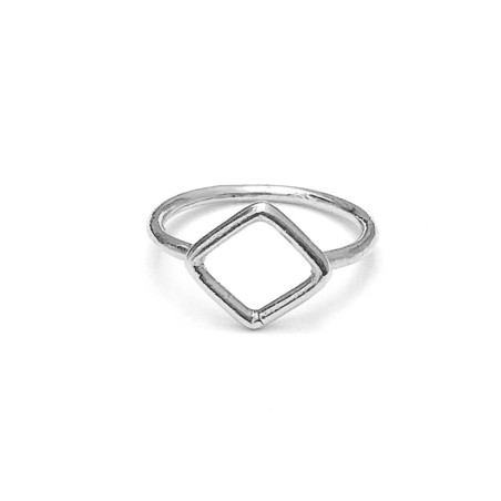 Anillo ROMBO Plata