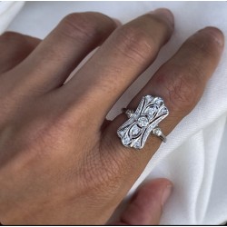 Anillo ANASTASIA Oro Art Deco 2