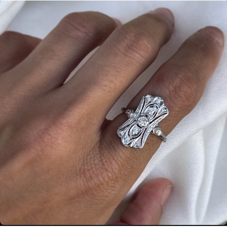 Anillo ANASTASIA Oro Art Deco