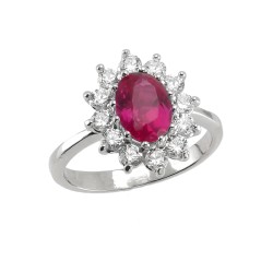 Anillo DIANA Rubí