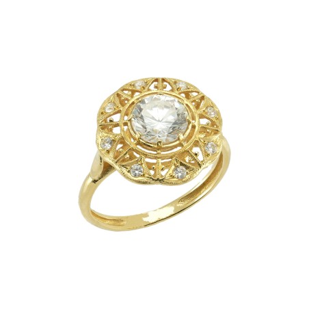 Anillo SIBELLA Gold Art Deco