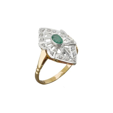 Anillo ISABELINO ESMERALDA
