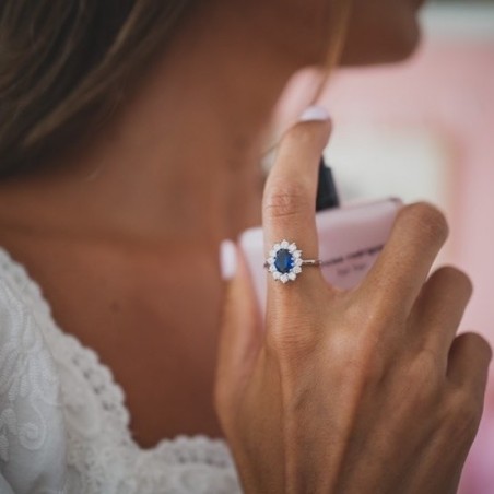 Anillo DIANA Zafiro