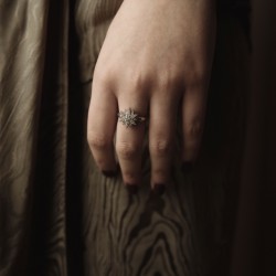 Anillo ESTRELLA plata 2
