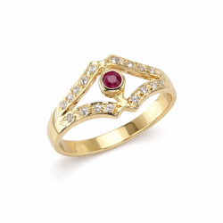Anillo EMMA Rubí