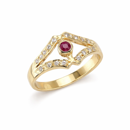 Anillo EMMA Rubí