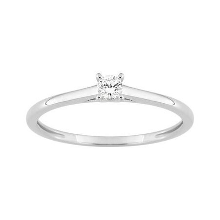 Anillo ABRIL Solitario Diamante