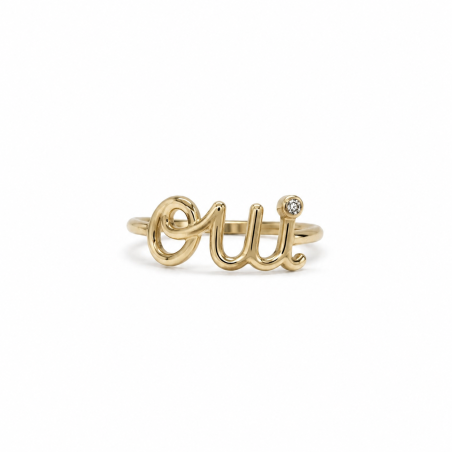 Anillo OUI Gold