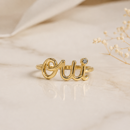 Anillo OUI Gold