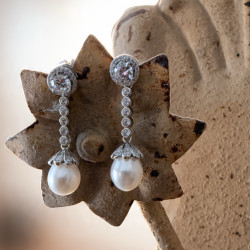 Pendientes Dorina PERLA 2